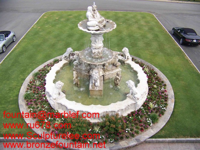 marble fountains , marble statuary fountains,marble large outdoor fountains