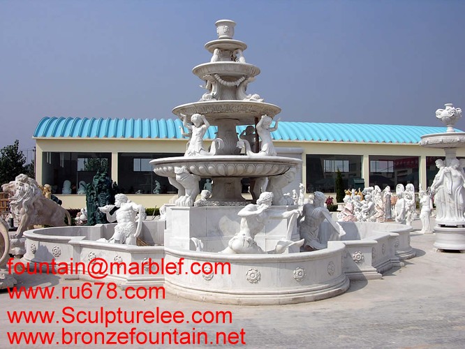marble pool fountains,indoor fountain  ,rolling sphere fountains