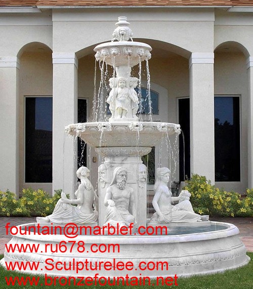 marble monumental fountain ,marble water fountains  ,floating sphere fountain
