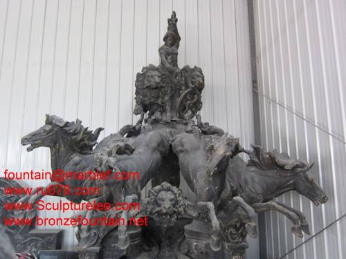 bronze religious sculpture;  bronze statuary sculpture,Bronze wall   fountains